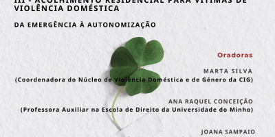 Cartaz - III Sessão - Acolhimento Residencial para VVD - da Emergência à Autonomização-1