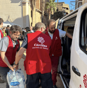 Cáritas de Valência a apoiar nas cheias